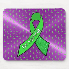 Lyme Disease Awareness Ribbon Maus Pad Mousepad