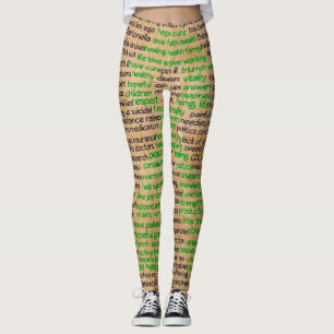 Lyme Disease Gefühls Poster, verleugnet, verehrt,  Leggings