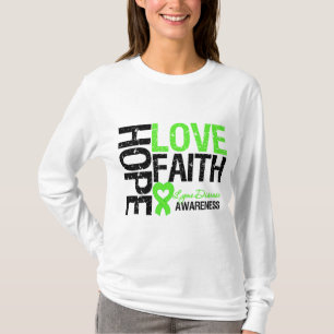 Lyme Disease Hope Liebe Faith T-Shirt