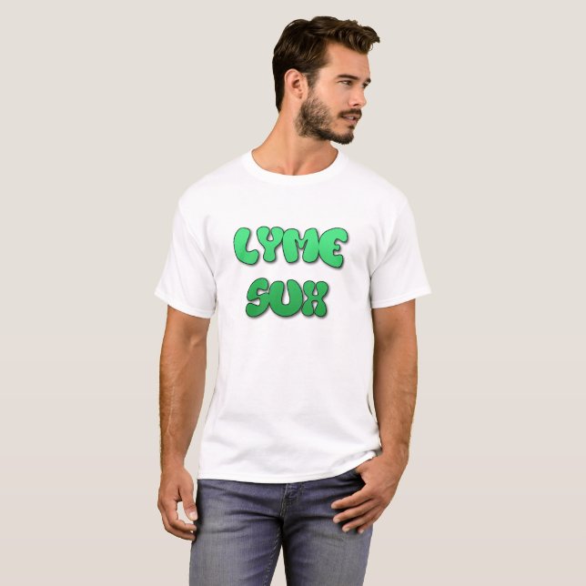 Lyme Disease Sux Awareness Tshirt (Vorne ganz)