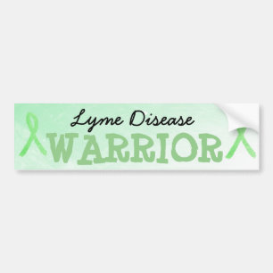 Lyme Disease Warrior Autoaufkleber