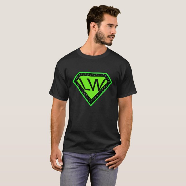 Lyme Disease Warrior Superhero Shirt (Vorne ganz)