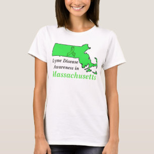 Lyme-Erkrankung Bewusstsein in Massachusetts T-Shirt