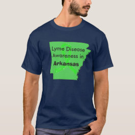 Lyme-Erkrankung im Arkansas-Shirt T-Shirt