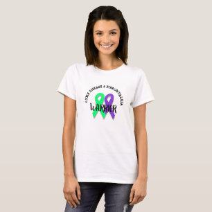 Lyme-Erkrankung und Fibromyalgie Warrior-Shirt T-Shirt