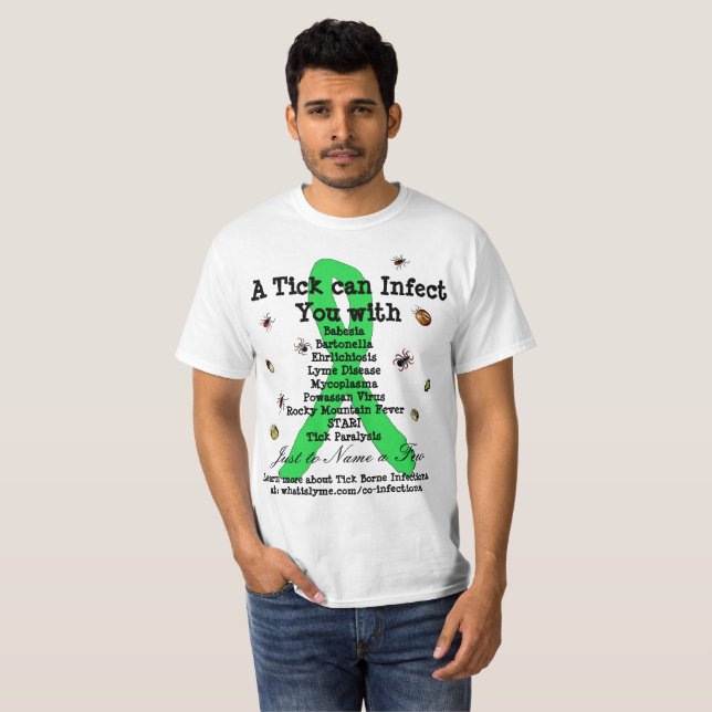 Lyme-Erkrankungen & Co Infektionen Shirt (Vorne ganz)