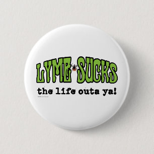 Lyme ist zum Kotzen Button