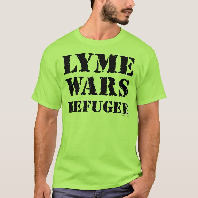 Lyme kämpft Flüchtling T-Shirt (Vorderseite)