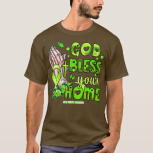 Lyme-Krankheit Bewusstsein Gott Segen Hoffnung T-Shirt