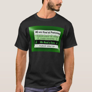 Lyme-Krankheit Bewusstsein Männer-Shirt T-Shirt