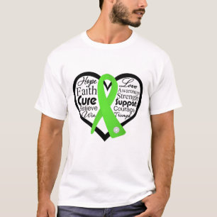 Lyme-Krankheit Herz-Band-Collage T-Shirt