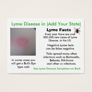 Lyme Krankheit in Ihren Staats-Informations-Karten
