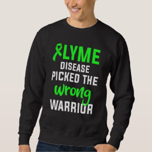 Lyme-Krankheit Survivor Krieger-Bewusstsein 14 Sweatshirt