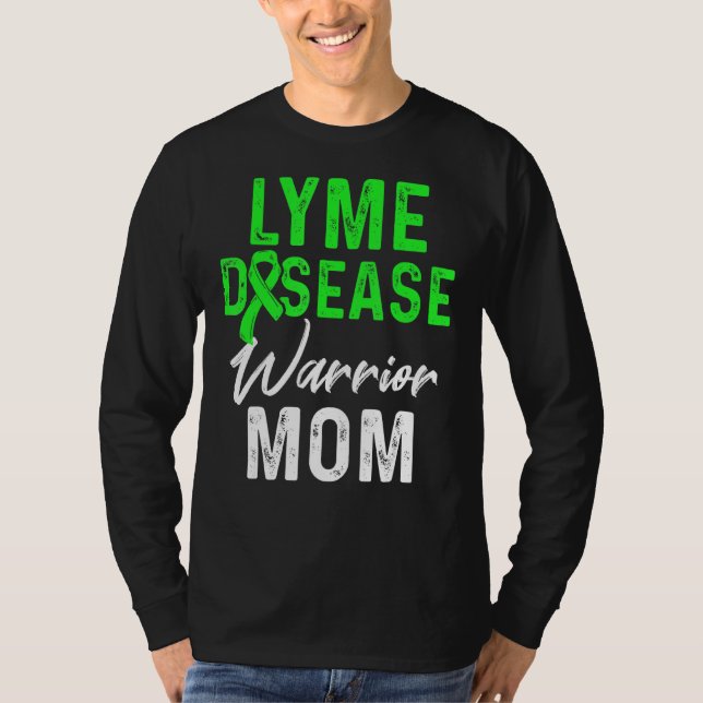 Lyme-Krankheit Survivor Krieger-Bewusstsein 23 T-Shirt (Vorderseite)