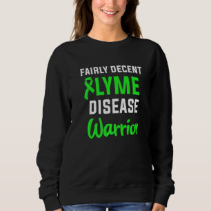 Lyme-Krankheit Survivor Krieger-Bewusstsein 30 Sweatshirt