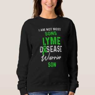 Lyme-Krankheit Survivor Krieger-Bewusstsein 44 Sweatshirt