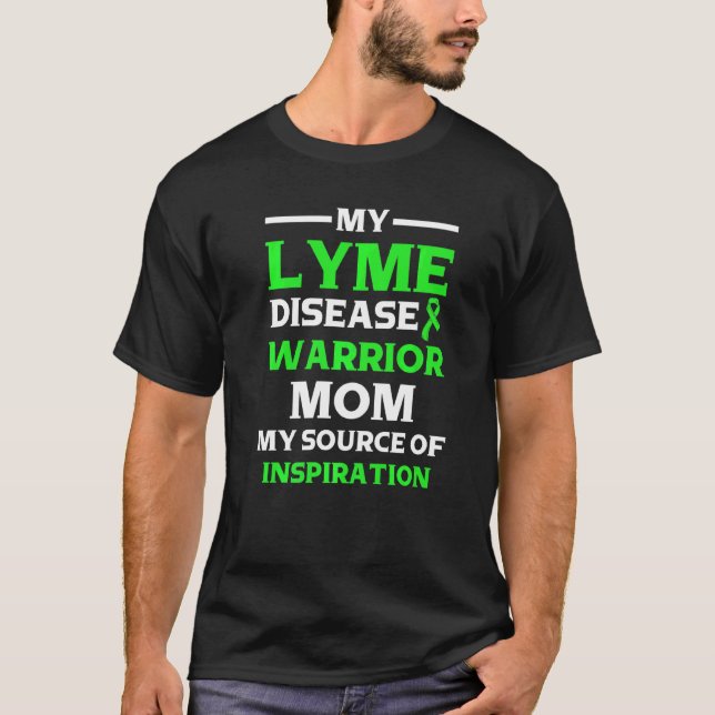 Lyme-Krankheit Survivor Krieger-Bewusstsein 61 T-Shirt (Vorderseite)