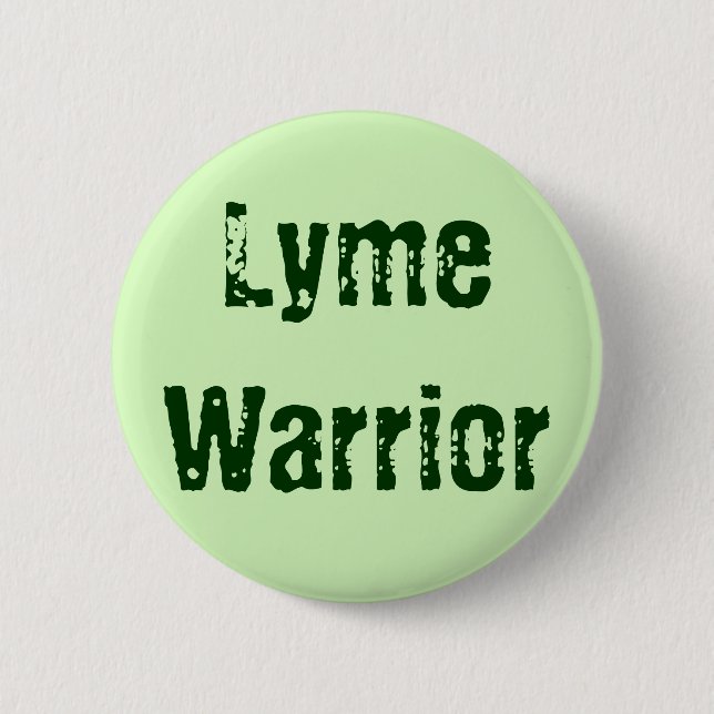 Lyme-Krieger Button (Vorderseite)