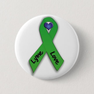 Lyme Liebe-Knopf Button