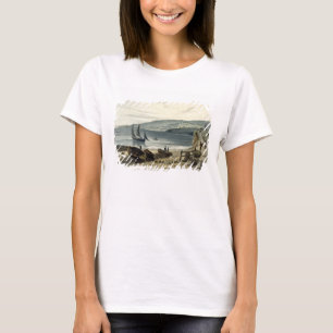 Lyme Regis, aus Charmouth, Dorset, aus "A Voyage" T-Shirt