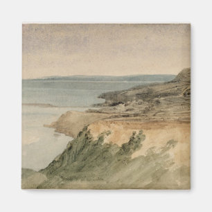 Lyme Regis, Dorset, c.1797 (w/c über Bleistift au Magnet