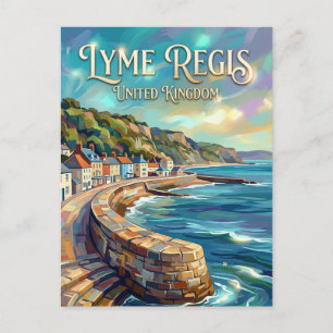 Lyme Regis Vereinigtes Königreich Postkarte