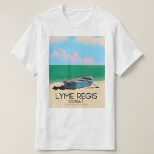 Lyme Regis, Vintage Reiseplakat. T-Shirt