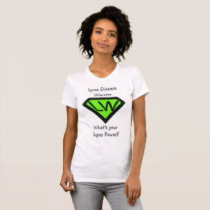 Lymekrankheit Krieger Superheld-Shirt T-Shirt