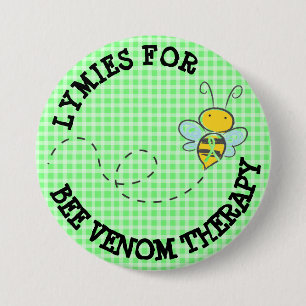 Lymies für die Bienengifttherapie-Taste Button