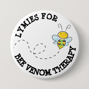 Lymies für die Bienengifttherapie-Taste Button