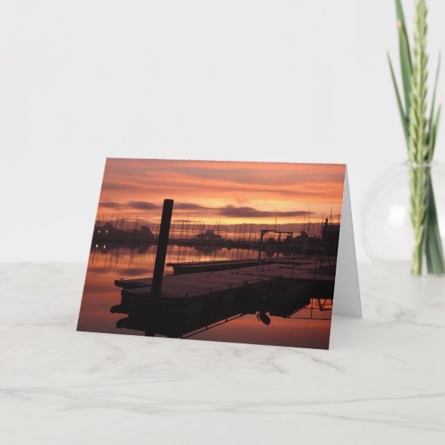 Lymington Quay Karte (Vorderseite)