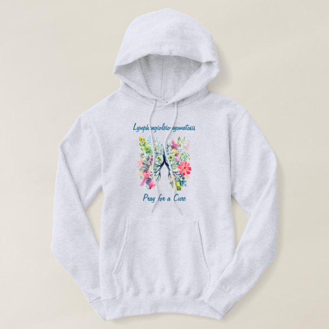 Lymphangioleiomyomatose LAM Hoodie Sweatshirt (Design vorne)