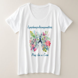 Lymphangioleiomyomatose LAM Plus Size T - Shirt