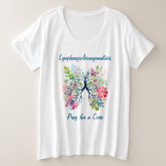 Lymphangioleiomyomatose LAM Plus Size T - Shirt
