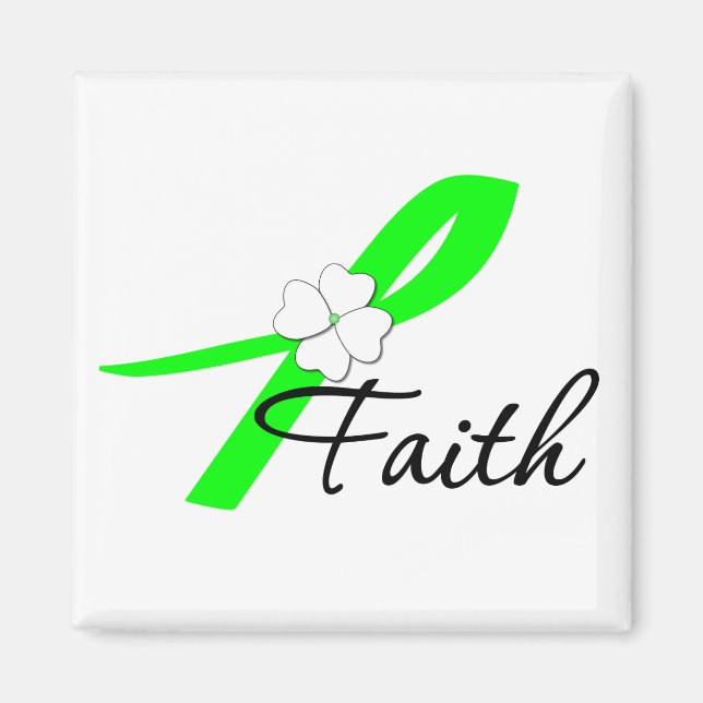 Lymphom Awareness Faith Magnet (Vorne)