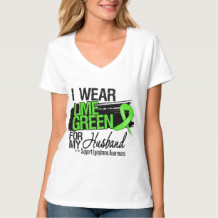 Lymphom-Band für meinen Ehemann T-Shirt