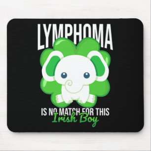 Lymphom-Blutkrebs-Bewusstseins-St. Patricks-Tag Le Mousepad