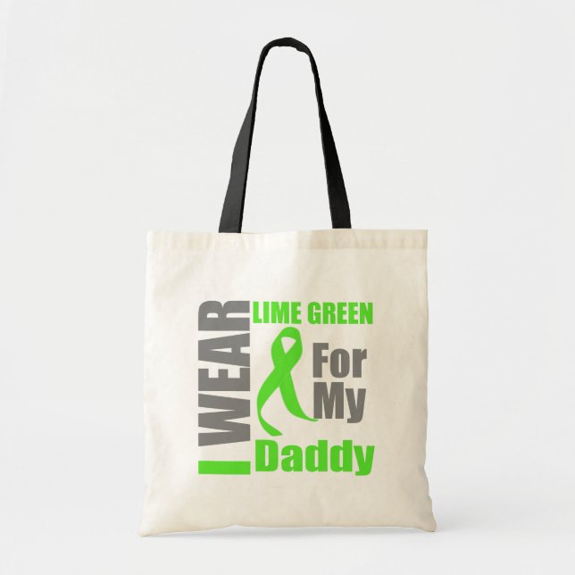 Lymphom I Trage Lime Green Daddy Tragetasche (Vorne)