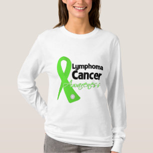 Lymphom-Krebs-Bewusstseins-Band T-Shirt