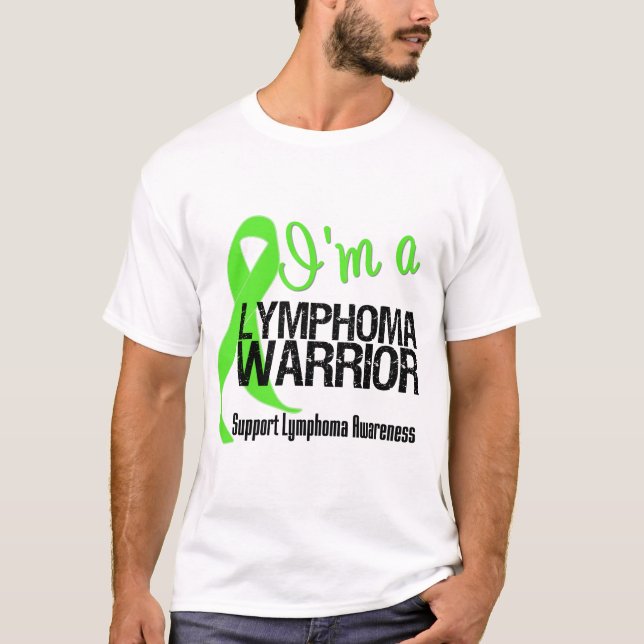 Lymphom-Krieger T-Shirt (Vorderseite)