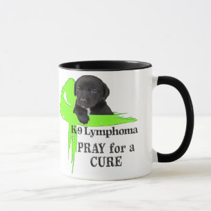 Lymphom   Lime Green Cancer Ribbon   Blut Tasse