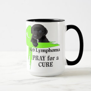 Lymphom   Lime Green Cancer Ribbon   Blut Tasse