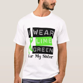 Lymphom-Limone grüne Band-Schwester T-Shirt