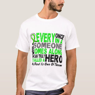 Lymphom Non-Hodgkins HELD KOMMT ENTLANG 1 Vater T-Shirt