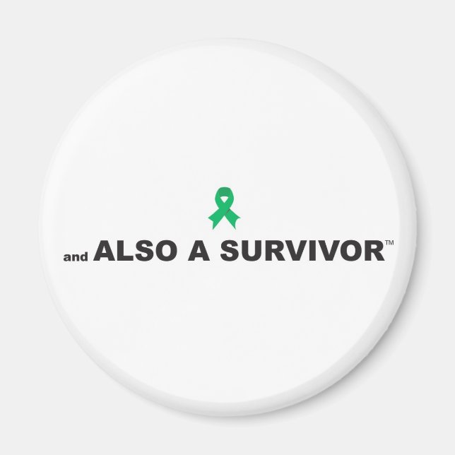 Lymphom/Non-Hodgkins Lymphom Survivor Magnet (Vorne)