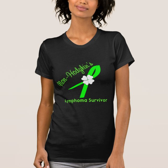 Lymphom - Non-Hodgkins-Survivor T-Shirt (Vorderseite)