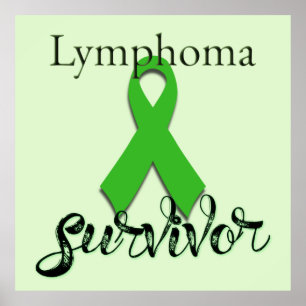 Lymphom-Überlebender Poster