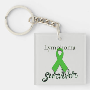 Lymphom-Überlebender Schlüsselanhänger