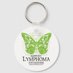 Lymphoma Butterfly Schlüsselanhänger