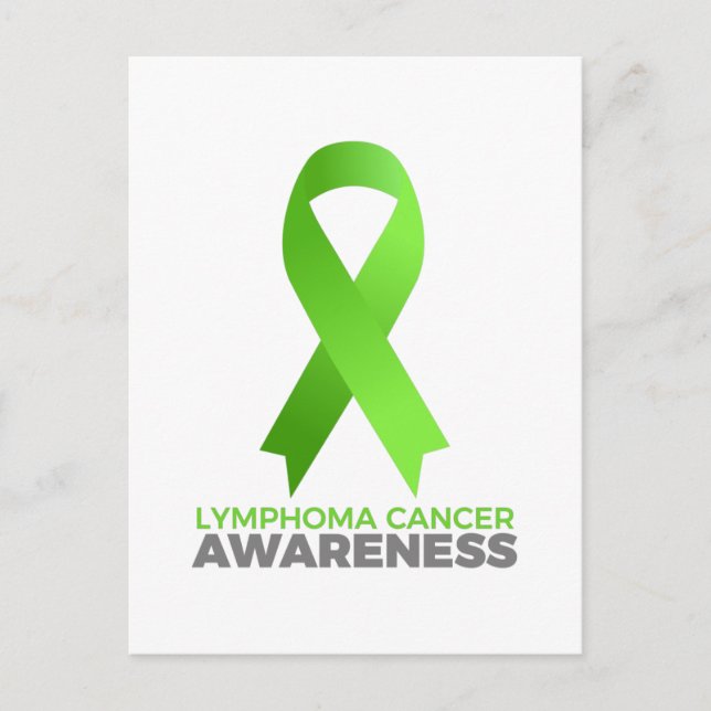 Lymphoma Cancer Awareness Postkarte (Vorderseite)